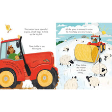 Load image into Gallery viewer, Peep Inside How a tractor works - picture book