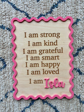 Load image into Gallery viewer, Personalised Affirmation Sign
