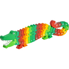 Load image into Gallery viewer, Crocodile Puzzle 1-25