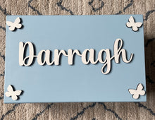 Load image into Gallery viewer, Blue Keepsake Box