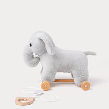 Load image into Gallery viewer, Pull-Along Elephant