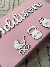 Load image into Gallery viewer, Birth Details Keepsake Box