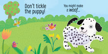 Load image into Gallery viewer, Don’t tickle the puppy - board book