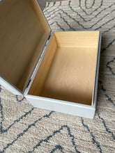 Load image into Gallery viewer, Blue Rainbow Wooden Keepsake Box