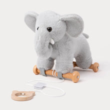 Load image into Gallery viewer, Pull-Along Elephant