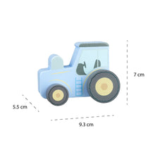Load image into Gallery viewer, Tractor Wooden Push Toy