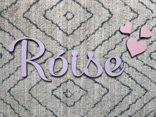 Load image into Gallery viewer, Wooden Wall Names