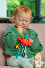 Load image into Gallery viewer, SiliSoft Zip pull toy (Rainbow)