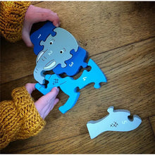 Load image into Gallery viewer, Elephant 1-5 puzzle