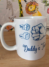 Load image into Gallery viewer, Personalised Fist Bump Father Mug