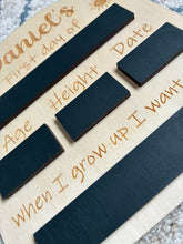 Load image into Gallery viewer, Chalkboard First Day of School Sign