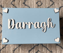 Load image into Gallery viewer, Blue Keepsake Box