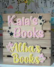 Load image into Gallery viewer, Personalised Book Crate