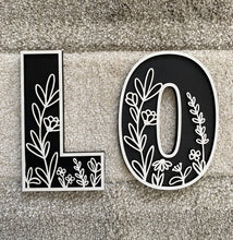 Load image into Gallery viewer, Wildflower Letters