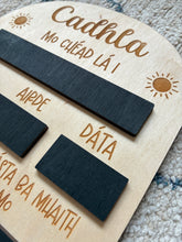 Load image into Gallery viewer, Irish First Day of School Sign