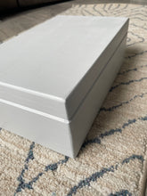 Load image into Gallery viewer, Blue Rainbow Wooden Keepsake Box