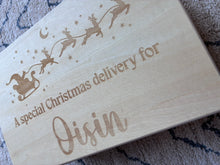 Load image into Gallery viewer, Personalised Engraved Christmas Eve Box
