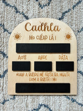 Load image into Gallery viewer, Irish First Day of School Sign