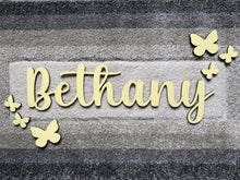 Load image into Gallery viewer, Wooden Wall Names