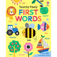 Load image into Gallery viewer, Touchy feely first words - board book