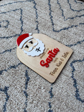 Load image into Gallery viewer, Personalised Christmas Countdown to Santa Sign