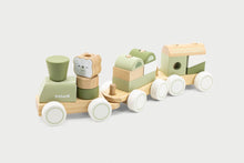 Load image into Gallery viewer, Wooden Stacking Train