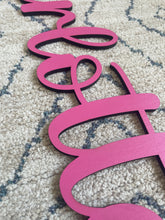 Load image into Gallery viewer, Wooden Wall Names