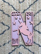Load image into Gallery viewer, Unicorn Letters