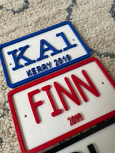 Load image into Gallery viewer, Kids Reg Plates