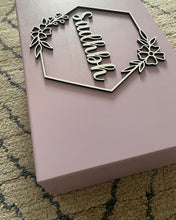 Load image into Gallery viewer, Purple Floral Keepsake Box