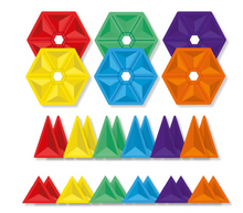Load image into Gallery viewer, Connetix Rainbow Geometry Pack 30 pc