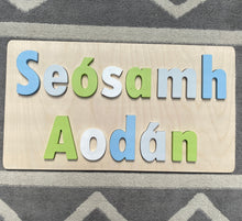 Load image into Gallery viewer, Personalised Puzzles (Two Line)