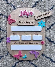 Load image into Gallery viewer, First Day of School Sign - Butterfly
