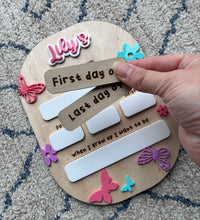 Load image into Gallery viewer, First Day of School Sign - Butterfly
