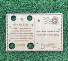 Load image into Gallery viewer, Personalised I’m Back Elf Sign
