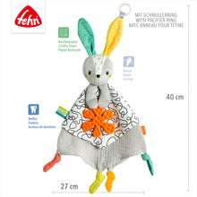 Load image into Gallery viewer, Activity cuddle blanket bunny
