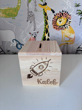 Load image into Gallery viewer, Personalised Money Box - Rocket
