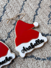 Load image into Gallery viewer, Personalised Santa Hat Decoration
