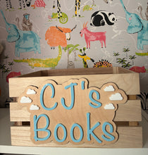 Load image into Gallery viewer, Personalised Book Crate
