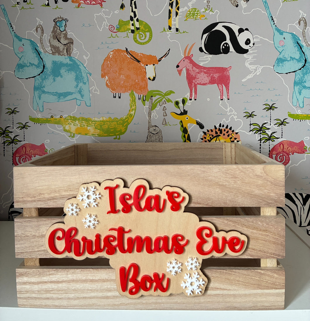 Personalised Christmas Eve Box