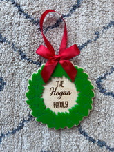 Load image into Gallery viewer, Personalised Wreath Decoration
