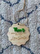 Load image into Gallery viewer, Personalised Santa Tag
