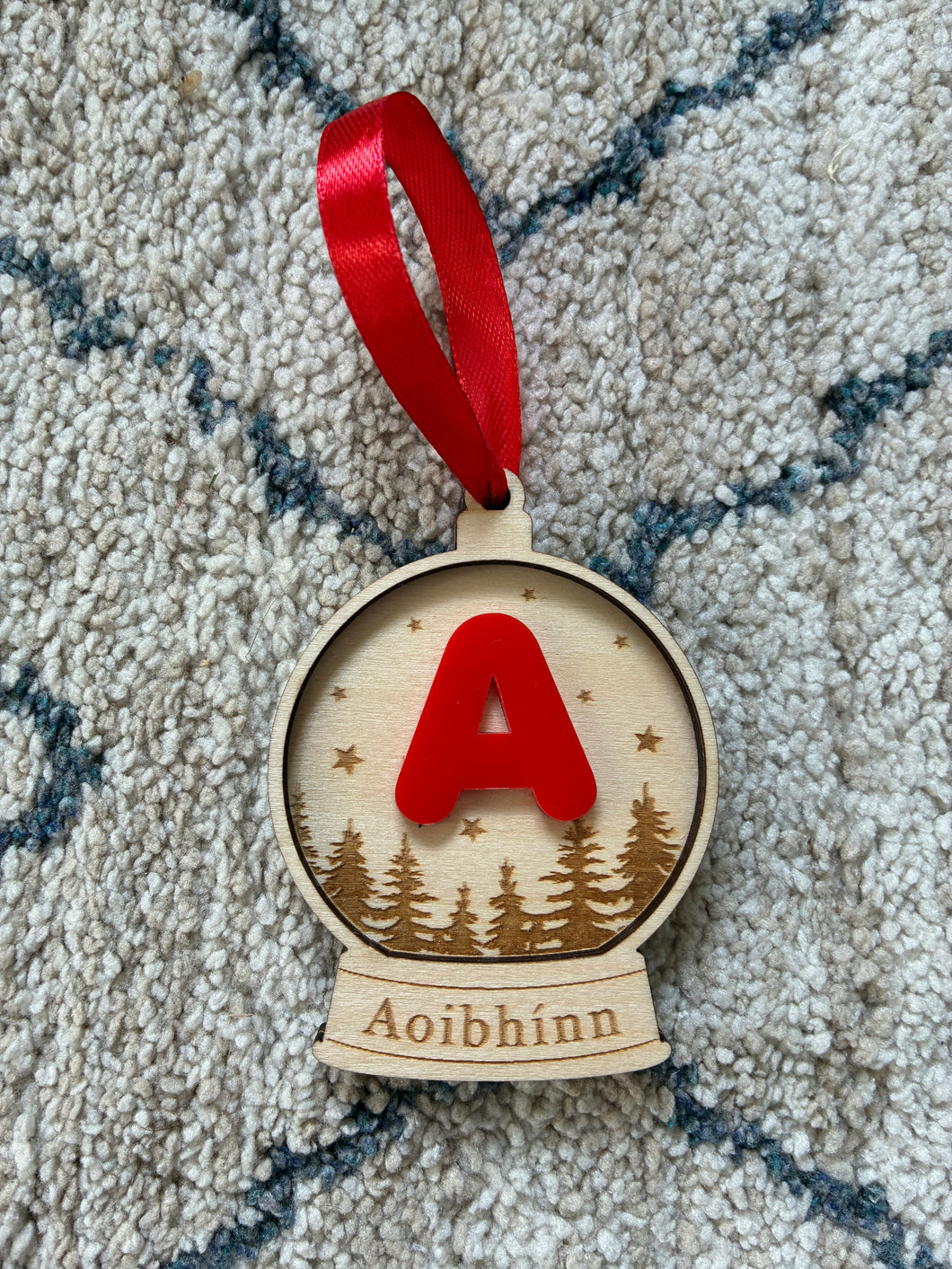 Personalised Snow Globe Decoration