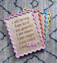 Load image into Gallery viewer, Personalised Affirmation Sign
