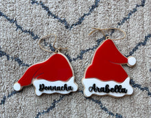 Load image into Gallery viewer, Personalised Santa Hat Decoration
