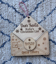 Load image into Gallery viewer, Personalised Christmas list|Santa Letter holder
