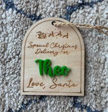 Load image into Gallery viewer, Special Christmas Delivery Personalised Tag
