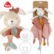 Load image into Gallery viewer, Bunny Cuddly Cloth Comforter
