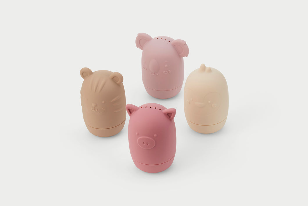 SiliSoft Animal Squirter (Earth) 4pk