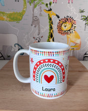 Load image into Gallery viewer, Thank you for helping me grow! Teacher mug
